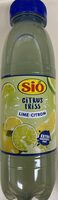 SIÓ Lime-Citrom ital gyümölcshússal