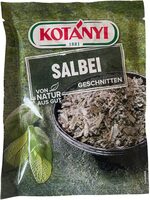 Salbei geschnitten
