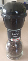 Pfeffer schwarz Mühle