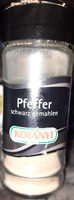 Pfeffer schwarz gemahlen