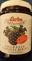 Brombeer-schwarze Ribisel Marmelade