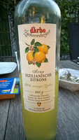 Sirup Sizilianische Zitrone
