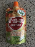 Fruit & Go Squeezer Apfel-pfirsich-banane-marille