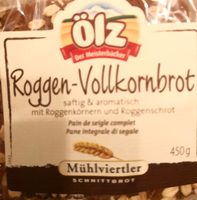 Roggen vollkornbrot