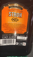 Stroh Original Austria Inländer Rum 80