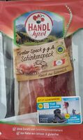 Schinkenspeck geschnitten