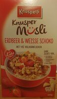 Knusper Müsli Erdbeer & Weisse Schokolade