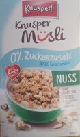 Knusper Müsli - Nuss