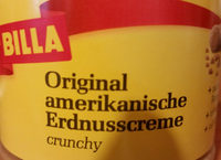Original amerikanische Erdnusscreme crunchy