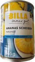 Ananas Scheiben natursüß