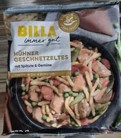 Hühner Geschnetzeltes mit Spätzle & Gemüse