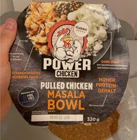 Pulled chicken masala bowl