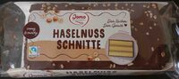 Haselnuss Schnitte