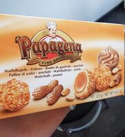 Waffelkugeln, Erdnuss, Waferballs, Peanuts