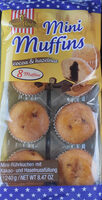 Mini Muffins cocoa and hazelnut
