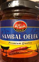 Pikantes Sambal Oelek 200g Glas Asia Gold