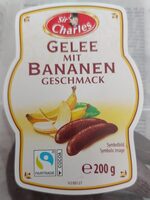 Gelee mit bananen geschmack