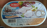Filets de harengs à la sauce à la crème et au raifort