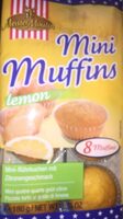 Mini Muffins Lemon 8er 180g Blister Meister Moulin