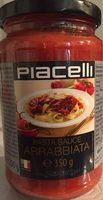 Pasta Sauce "arrabiata" Mit Chilli 350g Glas Piacelli