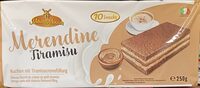Merendine tiramisu