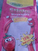 Strawberry Sticks Mit Füllung 85g Beutel Woogie