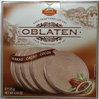 Oblaten nach Karlsbader Art Kakao