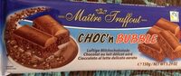 "Choc´n Air" Luftige Milchschokolade 150G Tafel Maître Truffout
