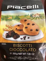 Piacelli Koek Biscotti Cioccolata