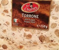 Torrone nougat blanc