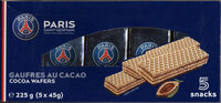 Paris Saint-Germain - Gaufres Au Cacao - 5 Snacks