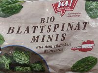 Bio Blattspinat Minis