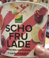 Kirschen in weißer Schokolade