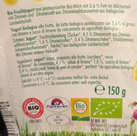 Bio Wiesenmilch Zitrone