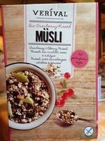 Bio Cranberry-Kirsch Müsli glutenfrei