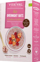 Overnight Oats Himbeer-Erdbeer