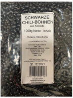 Schwarze Chili Bohnen