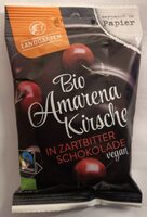 Bio Amarena Kirsche in Zartbitter Schokolade