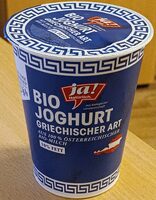 Bio Joghurt nach griechischer Art