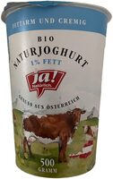 Bio Naturjoghurt 1% Fett