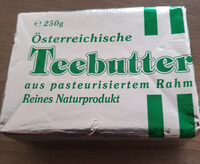 Butter Österreichische Teebutter