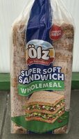 Super soft sandwich wholemeal bread