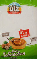 Mini Schnecken Haselnuss