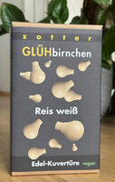 GLÜHbirnchen - Reis weiß