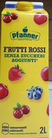 Pfanner frutti Rossi senza zuccheri aggiunti