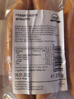 Frankfurter geräuchert