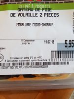 Gâteau de foie volaille