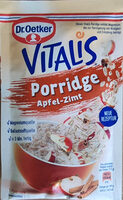 Vitalis Porridge Apfel-Zimt