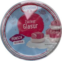 Zuckerglasur mit Punschgeschmack