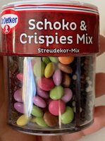 Streudekor Schoko & Crispies Mix